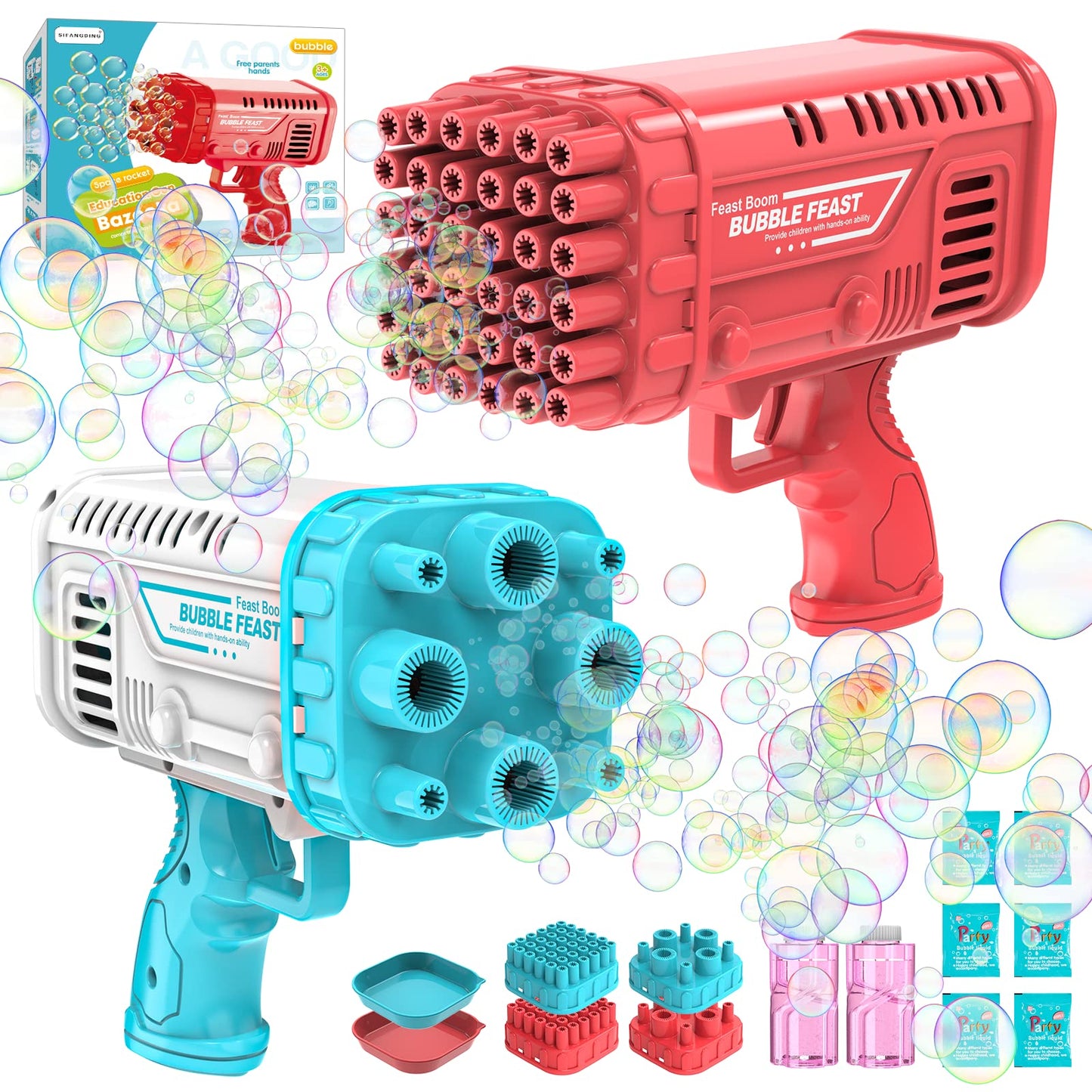 36 Holes Bubble Bazooka Machiine Gun